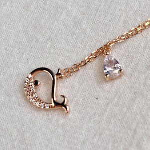 925 Silver Little Whale Set Chain Necklace